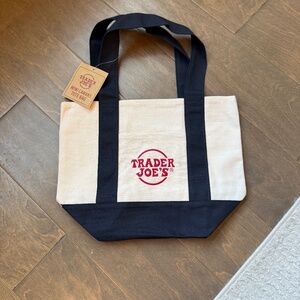 Trader Joes Mini Tote in Navy